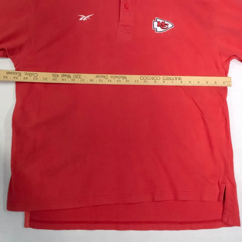 Vintage 90's Kansas City Chiefs Apex One Pro Line Polo Size XL